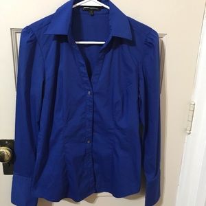 Royal blue dress shirt, small from Express